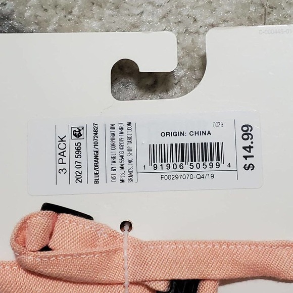 COPY - NWT Cat & Jack Suspender 3-pack - Picture 2 of 2